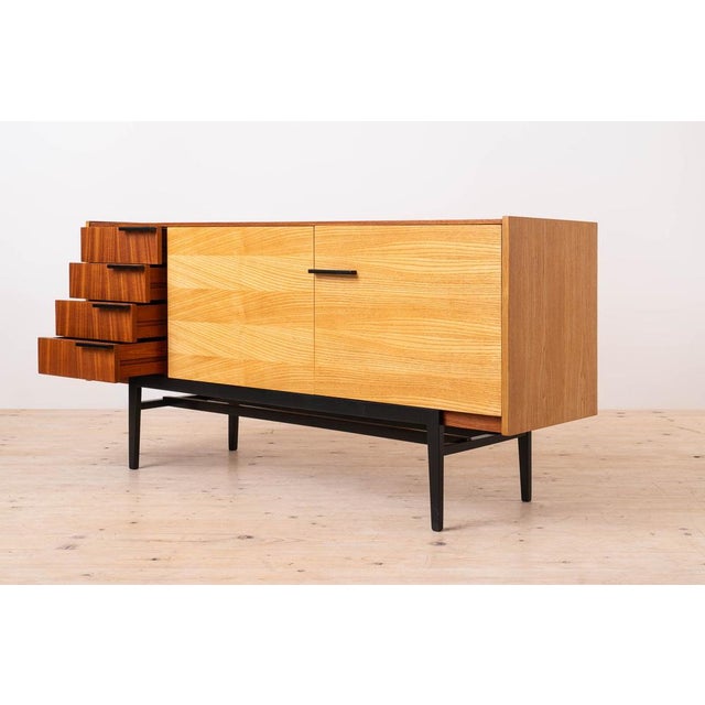 Mid-Century Modern Mid-Century Modern Sideboard by Frantisek Mezulanik for Up Závody, 1960s For Sale - Image 3 of 9