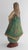 Antique VTG Hand Carved Wooden Santo, Spanish Colonial Folk Art, 17.5" Tall For Sale - Image 4 of 9