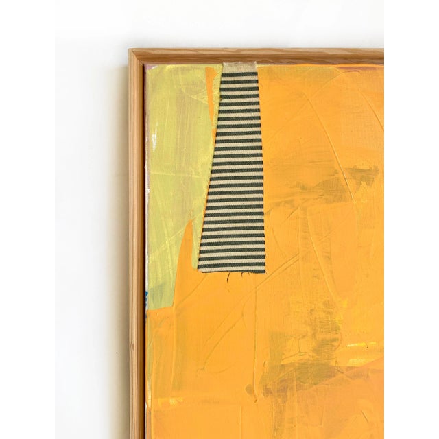 "Citrus Sherbet" 2024 Framed Painting by Jessalin Beutler For Sale - Image 4 of 7