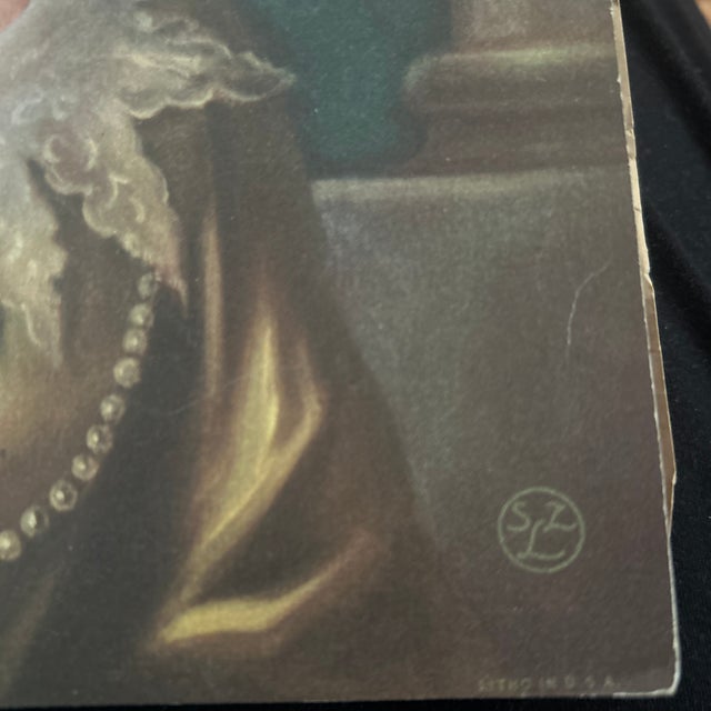 Vintage Thomas Gainsborough Lithograph “The Honorable Mrs. Graham” For Sale - Image 4 of 7