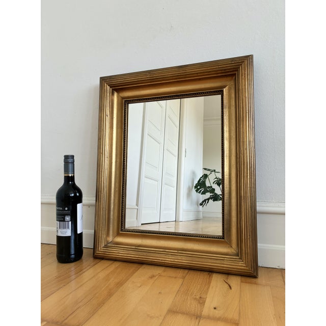Pair of Antique Danish Giltwood Wall Mirrors, Late 19th Century For Sale - Image 6 of 14