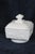 Glass Early 20th Century Westmoreland White Milk Glass Beaded Grape Footed Candy Dish With Lid For Sale - Image 7 of 14