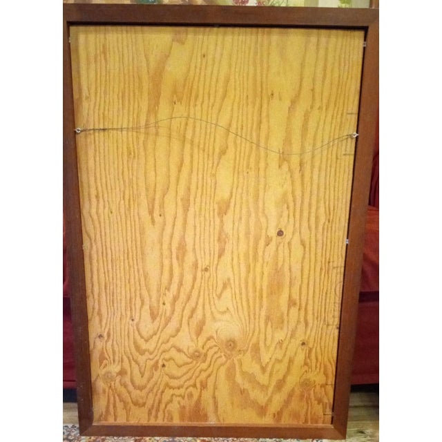 Original Marvel Captain America Poster (Framed, 1974) For Sale - Image 4 of 4