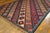 Tribal Striking Multicolor Ground in a Dynamic Pattern Antique Over-Size Caucasian Flat-Weave Rug For Sale - Image 3 of 5