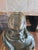 Antique 19th Century Bronze Statue Sculpture Medieval Figure Holding Scrolls For Sale - Image 18 of 18