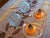 Orange 1970s Graewe West German Space Age Orange Glass Table Lamps – Pair For Sale - Image 8 of 10