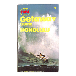 "Twa Getaway Guide Honolulu" 1971 Michaels, Jill
