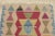 1980s 1980s Scandinavian Blue Small Kilim For Sale - Image 5 of 9