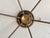 Sputnik Ceiling Light with Six Brass Arms and Colored Sockets, 1960s For Sale - Image 13 of 16