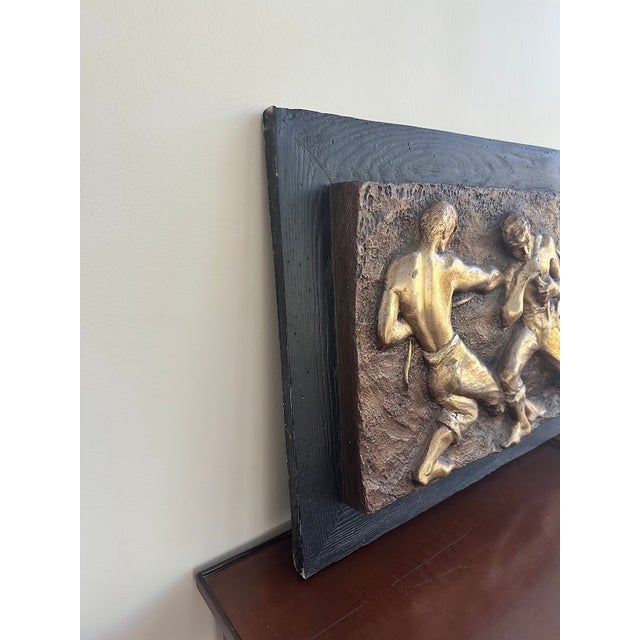 Vintage Fiberglass Relief Sculpture For Sale - Image 4 of 5