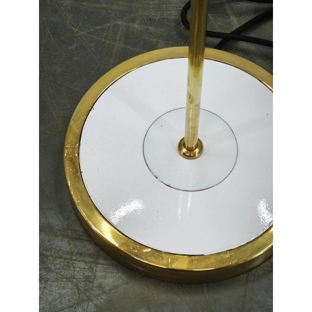 1960s Mid-Century German Floor Lamp with Globe Shade, 1960s For Sale - Image 5 of 13