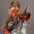 Ceramic Monumental Chinese Famille Rose Porcelain Figure of Guan Gong - 32" Tall For Sale - Image 7 of 9