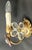 Gilt Floral Wall Lamps with Murano Glass Flowers, Italy, 1960s, Set of 2 For Sale - Image 12 of 18