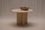Round Travertine Side Table, Italy, 1970s For Sale - Image 15 of 15