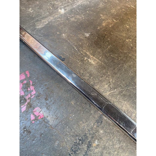 1970s Refinished Zebrawood Chrome Tubular Desk Attributed to Peter Protzman for Herman Miller For Sale - Image 13 of 13