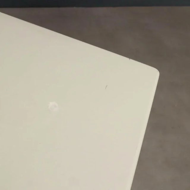 Wood Vintage Coffee Table in White Lacquered Wood, Italy, 1970s For Sale - Image 7 of 9