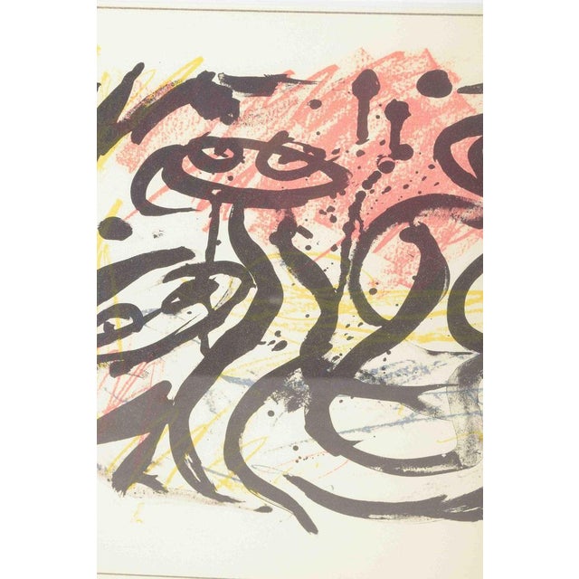 Erik Dietman, Abstract Motif, 1977, Color Lithograph For Sale - Image 3 of 6