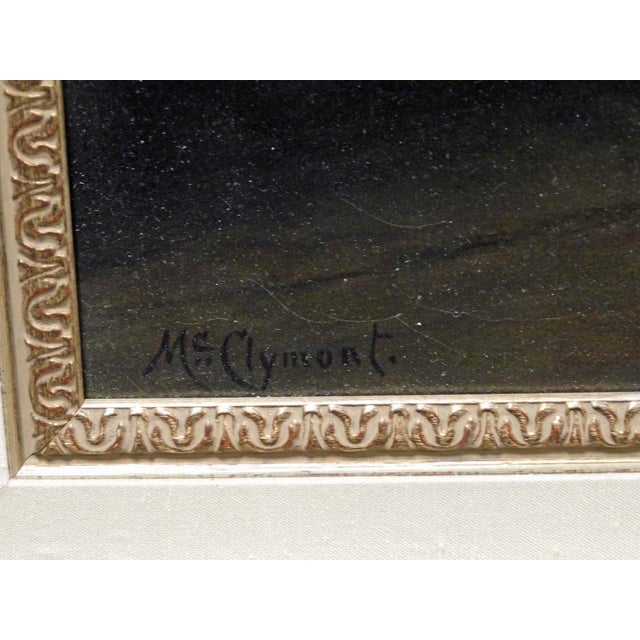 John McClymont Antique Original Oil Painting Canvas Hand Signed Fine Art For Sale - Image 4 of 9