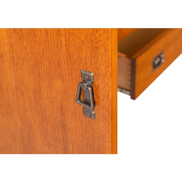 Wood Crafters and Weavers Mission 7 Drawer Sideboard With 2 Doors - Michael's Cherry For Sale - Image 7 of 13