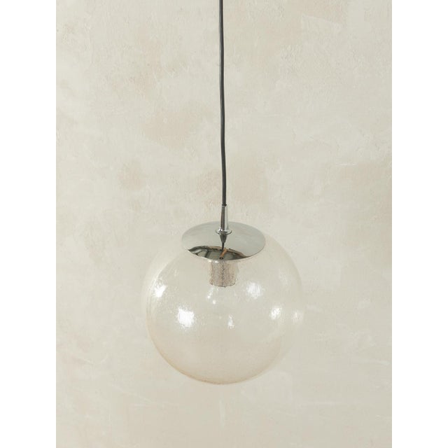 1950s Spherical Ceiling Lamp from Peill & Putzler, 1950s For Sale - Image 5 of 6