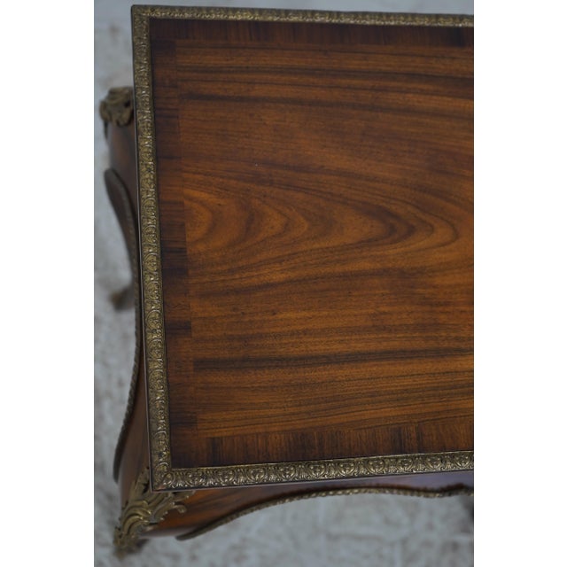 Theodore Alexander Althorp Mahogany 1 Drawer Lamp Table For Sale - Image 15 of 17