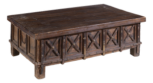 Vintage Cross-Fronted Blanket Chest, 1950s