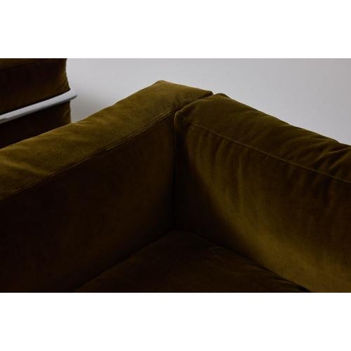 1980s LC3 Lounge Chairs by Le Corbusier for Cassina, 1980, Set of 2 For Sale - Image 5 of 15