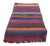 1970 Rustic Black Striped Kilim For Sale