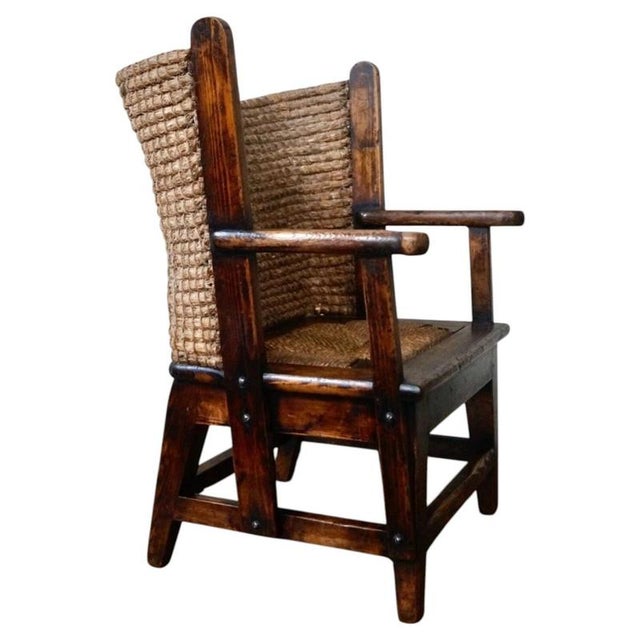 Antique Victorian Scottish Orkney Childs Chair For Sale - Image 11 of 11