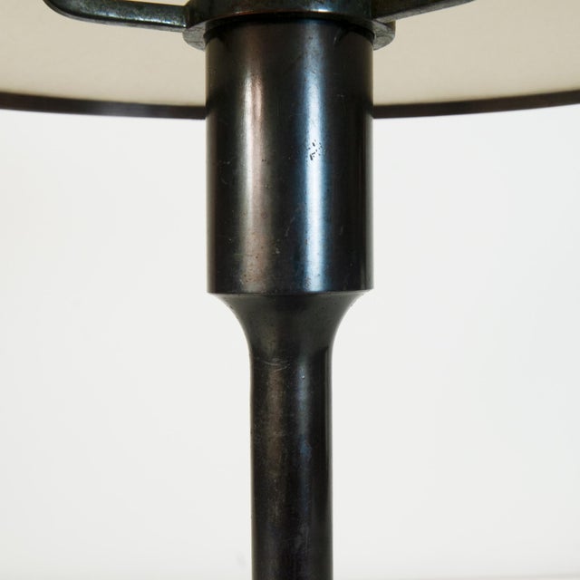 Metal Kongelys Table Lamp from Fog & Mørup, 1930s For Sale - Image 7 of 9