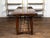 American 1900s Rustic Pine Log Table with Straight Legs and Side Stretchers For Sale - Image 9 of 11