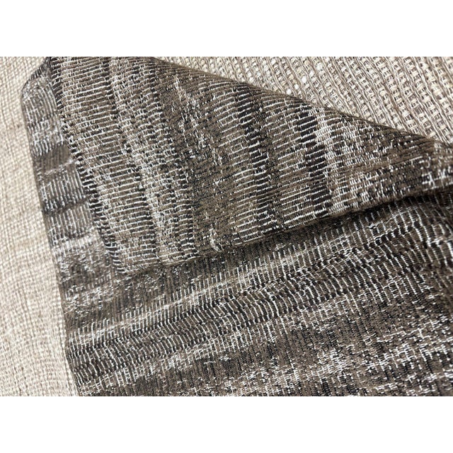 Rh Restoration Hardware Ria Stripe Pillow Covers Set of 2 | 13" X 21" Lumbar | Burnt Caramel For Sale - Image 12 of 17