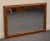 American Sprague & Carleton Solid Hard Rock Maple Colonial Early American 48" Scalloped Dresser / Wall Mirror For Sale - Image 3 of 7
