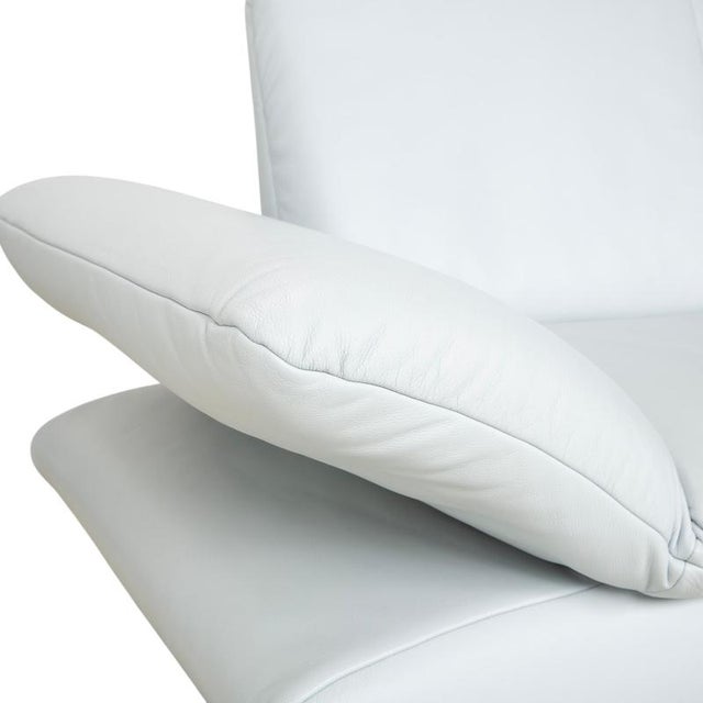 Rossini 2-Seater Sofa in Light Blue Fabric from Koinor For Sale - Image 6 of 16