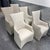 Signature Designs for Artistica Home Juliet Armchairs + Casters, Set of Five For Sale In San Francisco - Image 6 of 12