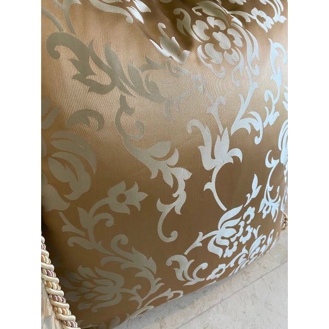 1990s Vintage 1990’s Kriess European Pillow Sham Covers - a Pair For Sale - Image 5 of 11