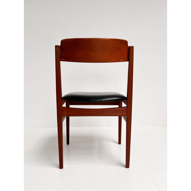 Mid-Century Danish Dining Chairs attributed to Henning Kjærnulf for Korup Stolefabrik, 1960s, Set of 4 For Sale - Image 12 of 18