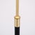 Le Klint 351 Floor Lamp in Black and Brass by Aage Petersen, 1970 For Sale - Image 3 of 8