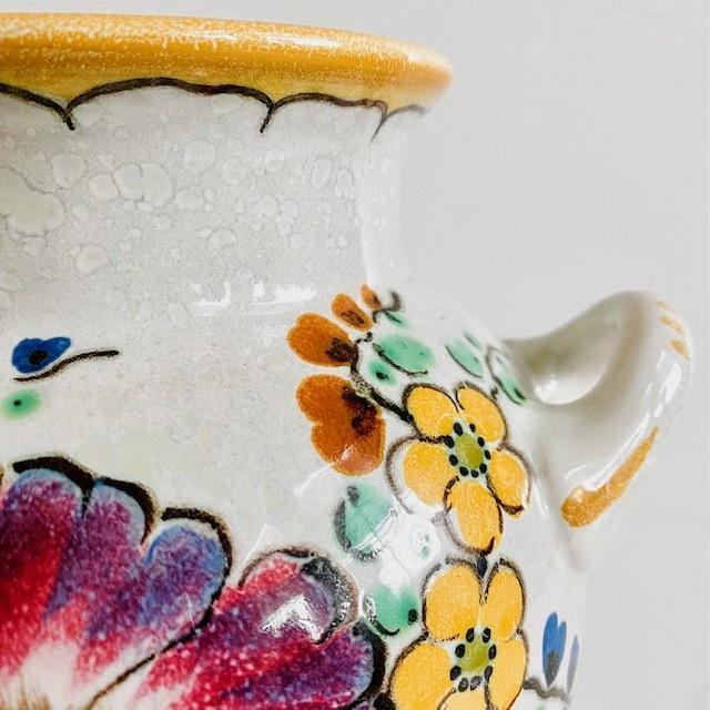 Mid-Century Modern Royal Vase from Gouda Holland, 1940s For Sale - Image 5 of 6