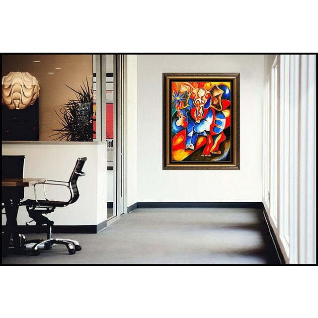 Message us to inquire about custom framing options! (Included for free with every purchase) Alexandra Nechita Authentic &...
