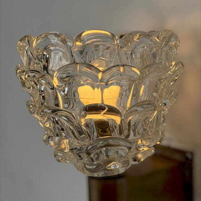 Vintage Festoni Wall Sconces by Ercole Barovier for Barovier & Toso, 1938, Set of 2 For Sale - Image 8 of 18