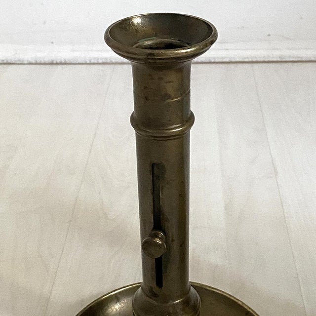 Brass Candlesticks, Set of 2 For Sale - Image 4 of 7