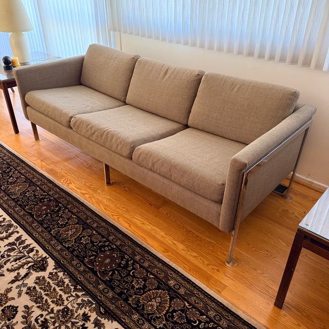 Mid Century Sofa in the Style of Milo Baughman, Early 1970s For Sale - Image 10 of 11
