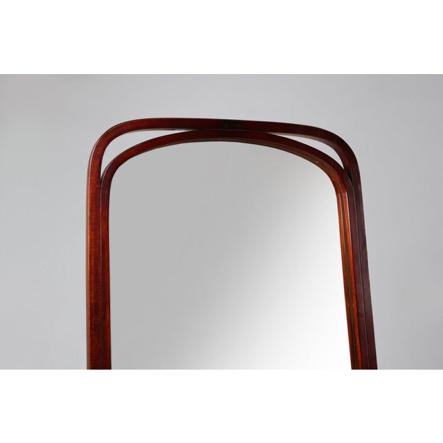 Austrian Model 9954 Cheval Dressing Mirror by Michael Thonet for Thonet, 1904 For Sale - Image 9 of 16