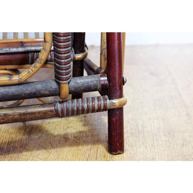 Rattan Lounge Chair by Erich Dieckman, 1930s For Sale - Image 14 of 18