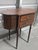 Burnt Umber Early 20th Century Federal Style Inlaid Mahogany Sewing Table Cabinet For Sale - Image 8 of 12