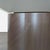 2010s West Elm Glass Top Wood Pedestal End Table For Sale - Image 5 of 7
