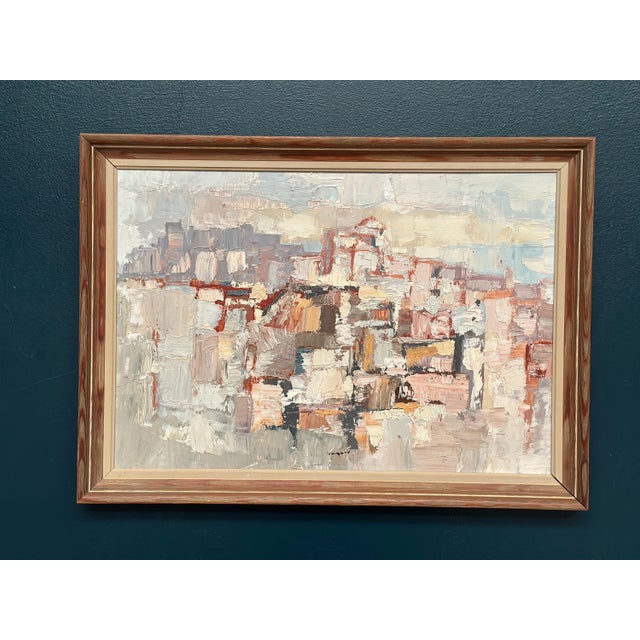 Gösta Calmayer, Composition, 1961, Oil on Panel, Framed For Sale - Image 12 of 16