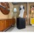 1990s Modern Minimalist White Life Size Figural Sculpture on Black Pedestal Base For Sale - Image 5 of 13