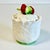 Mid-Century English Boho Chic Hollywood Regency Trompe L’Oeil Strawberry Jam Jar For Sale - Image 12 of 15
